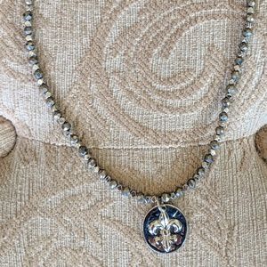 Cookie lee reversable pendant necklace